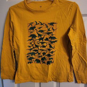 gap kids long sleeve shirt dinosaur